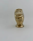 Rare Vintage Dolbi Cashier Brass Woman Head Sculpture – Flowing Hair Bust, 10 lbs