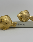 Whimsical Vintage Brass Fish-A Pair