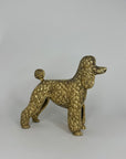 Vintage Brass Poodle