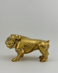 Large Vintage Brass Bulldog 11.5 pounds
