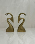 Vintage Brass Antelope Figurines-A Pair