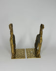 Vintage Brass GreyhoundDog Bookends