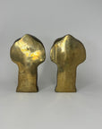 Vintage Brass Elephants- A Pair