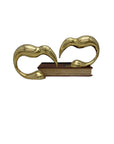 Mid-Century Brass Toucan Sculpture Duo