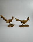 Vintage Brass Roadrunner Pair – Sculptural Mid-Century Collectibles