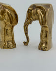 Vintage Brass Elephants- A Pair