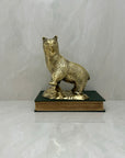 Vintage Brass Bear