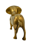 Vintage Brass Dachshund