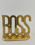 BOSS Brass Bookends Desk Décor