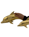 Vintage Brass Dolphins-A Pair