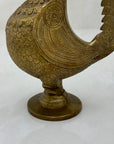 Vintage Brass Bird Candleholders-A Pair