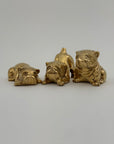 Vintage Brass Bulldogs Trio