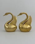 Vintage Brass Angel Wings Love Swans-A Pair by Dolbi Cashier