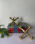 Vintage Brass Jax- A Pair