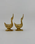 Vintage Brass Geese-A Pair