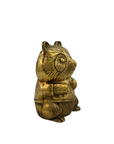 Vintage Brass Panda Bank