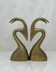 Vintage Brass Antelope Figurines-A Pair