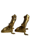 Vintage Brass Mermaid Pair