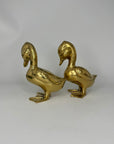 Vintage Brass Ducks