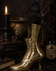 Vintage Brass Witches Boot