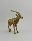 Vintage Brass Antelope