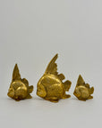Vintage Brass Fish-A Set of Three