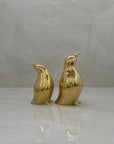 Vintage Brass Penguins-A Pair