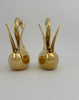 Vintage Brass Angel Wings Love Swans-A Pair by Dolbi Cashier