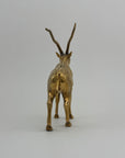 Vintage Brass Antelope