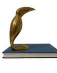 Vintage Brass Toucan Figurine by Gatco – Mid-Century Modern Charm