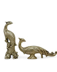 Vintage Brass Pheasant Pair – Elegant Mid-Century Bird Sculptures