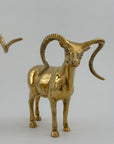 Vintage Brass Rams-A Pair