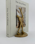 Vintage Brass Golf Bookends- A Pair By Enesco