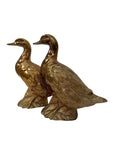 Vintage Brass Ducks