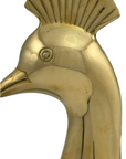 Vintage Brass Bird Bookends-A Pair
