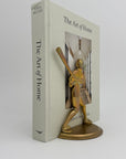 Vintage Brass Baseball Bookends-A Pair by Enesco