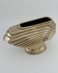 Rare Vintage Dolbi Cashier Brass Woman Head Sculpture – Flowing Hair Bust, 10 lbs