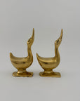 Vintage Brass Geese-A Pair
