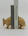 Vintage Brass Armadillo Bookends-A Pair
