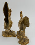 Vintage Brass Roadrunner Pair – Sculptural Mid-Century Collectibles