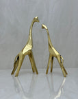Vintage Brass Giraffes-A Pair