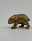 Small Vintage Brass Bear