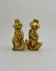 Vintage Brass Frogs -A Rare Pair