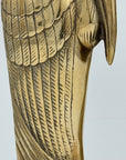 Tall Vintage Brass Pelican Bookends-A Pair