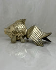 Large Vintage Brass Fish
