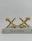 Vintage Brass Jax- A Pair