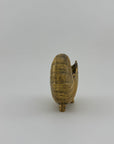 Vintage Brass Shell Stash Pot/Planter