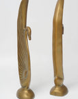 Vintage Brass Swans-A Pair