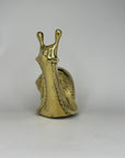 Vintage Brass Snail-Large