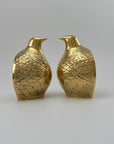 Brass Bird Bookends-A Pair